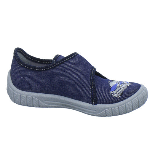 Superfit Hausschuhe Kinder Unisex - Kinder Bill Dunkelblau
