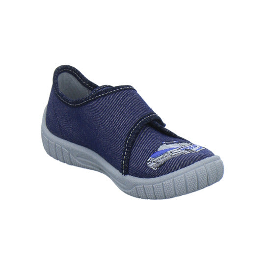 Superfit Hausschuhe Kinder Unisex - Kinder Bill Dunkelblau