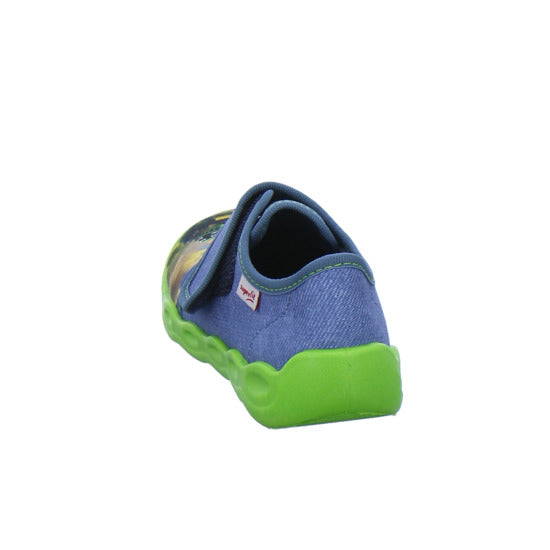 Superfit Hausschuhe Kinder Unisex - Kinder Bubble Blau-kombi