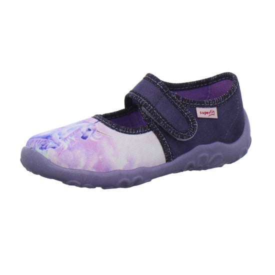 Superfit Bonny Hausschuhe Kinder Violett - 360° Ansicht