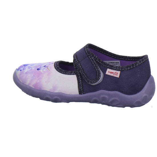 Superfit Bonny Hausschuhe Kinder Violett - 360° Ansicht