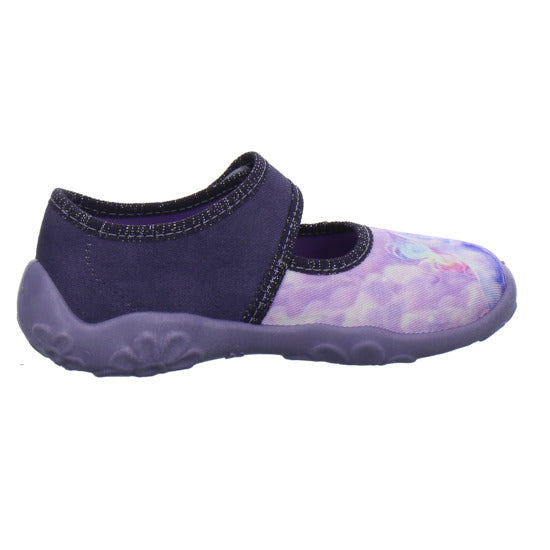 Superfit Bonny Hausschuhe Kinder Violett - 360° Ansicht