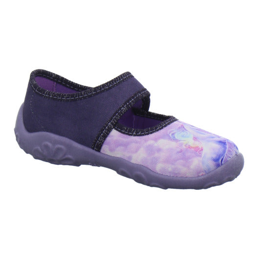 Superfit Bonny Hausschuhe Kinder Violett - 360° Ansicht