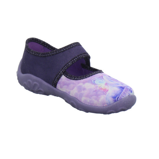 Superfit Bonny Hausschuhe Kinder Violett - 360° Ansicht