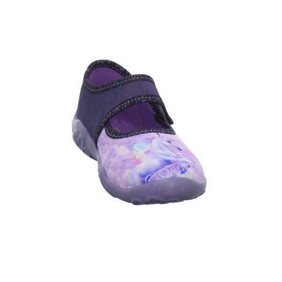 Superfit Bonny Hausschuhe Kinder Violett - 360° Ansicht