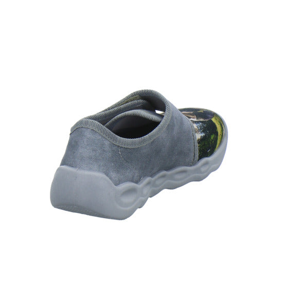 Superfit Bubble Hausschuhe Kinder Grau-kombi - 360° Ansicht