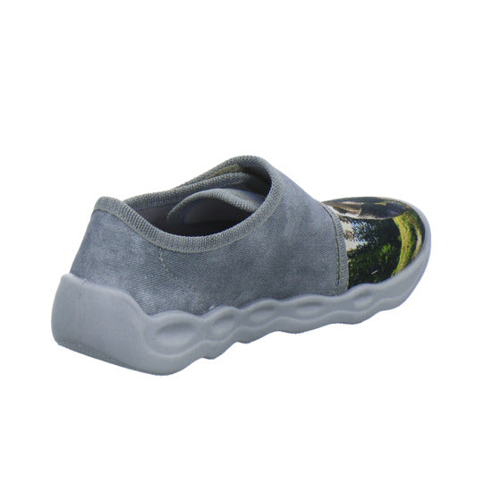 Superfit Bubble Hausschuhe Kinder Grau-kombi - 360° Ansicht