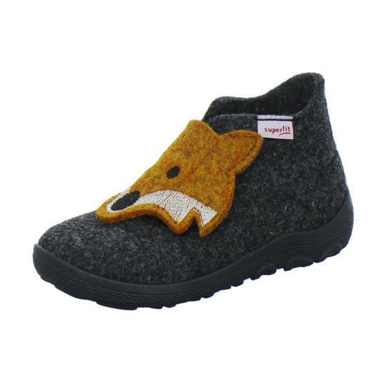 Superfit Hausschuhe Kinder Unisex - Kinder Happy Octi Grau-kombi