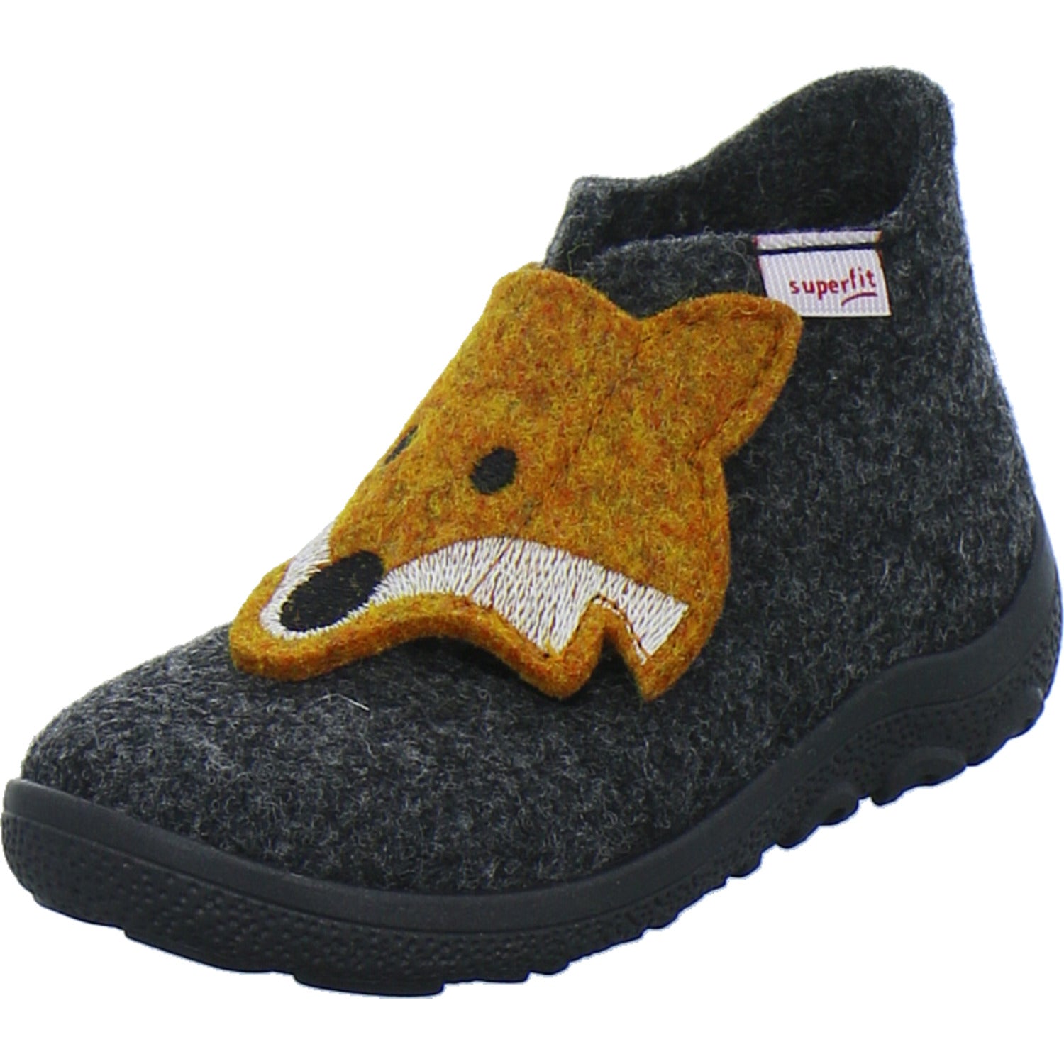 Superfit Hausschuhe Kinder Unisex - Kinder Happy Octi Grau-kombi