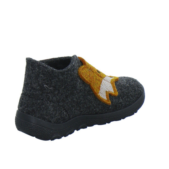 Superfit Hausschuhe Kinder Unisex - Kinder Happy Octi Grau-kombi