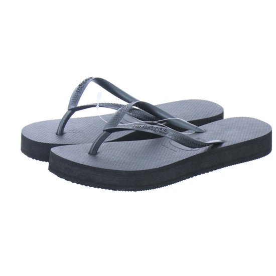 Havaianas Damen Damen Slim Flatform Schwarz