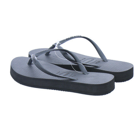 Havaianas Damen Damen Slim Flatform Schwarz