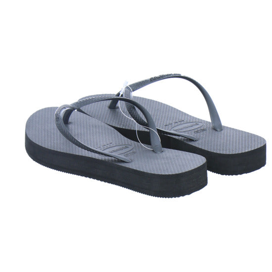 Havaianas Damen Damen Slim Flatform Schwarz