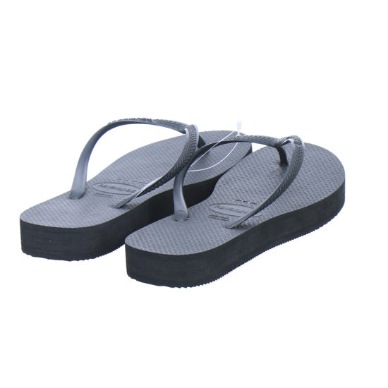 Havaianas Damen Damen Slim Flatform Schwarz