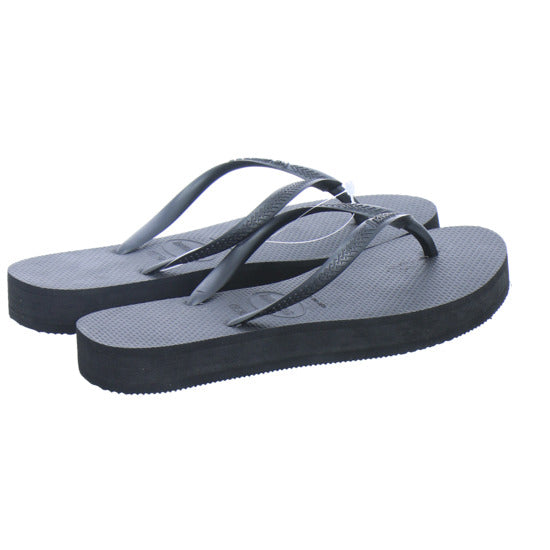 Havaianas Damen Damen Slim Flatform Schwarz