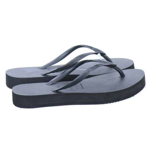 Havaianas Damen Damen Slim Flatform Schwarz