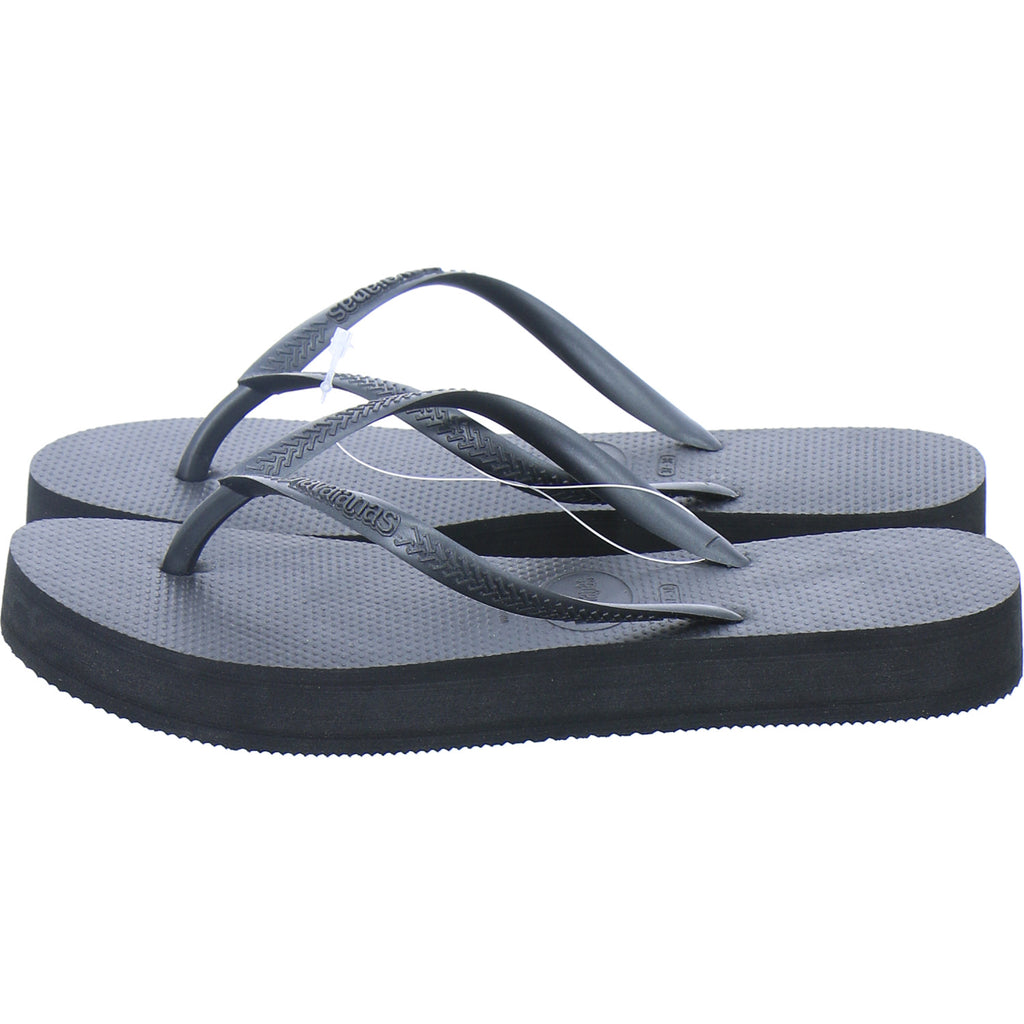 Havaianas Damen Damen Slim Flatform Schwarz