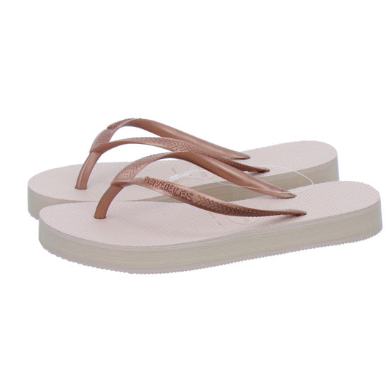 Havaianas Damen Damen Slim Flatform Rosa