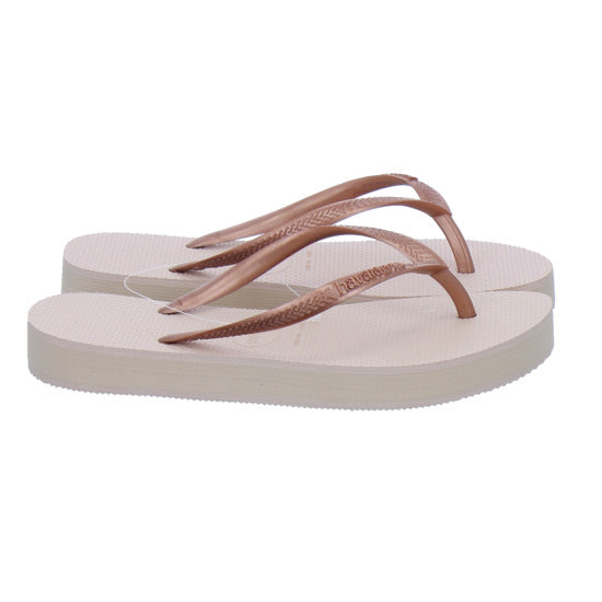 Havaianas Damen Damen Slim Flatform Rosa