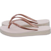 Havaianas Damen Damen Slim Flatform Rosa