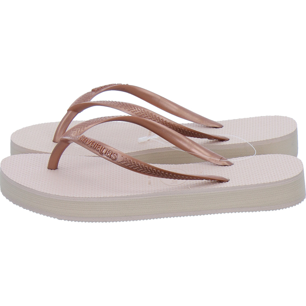 Havaianas Damen Damen Slim Flatform Rosa
