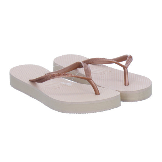 Havaianas Damen Damen Slim Flatform Rosa