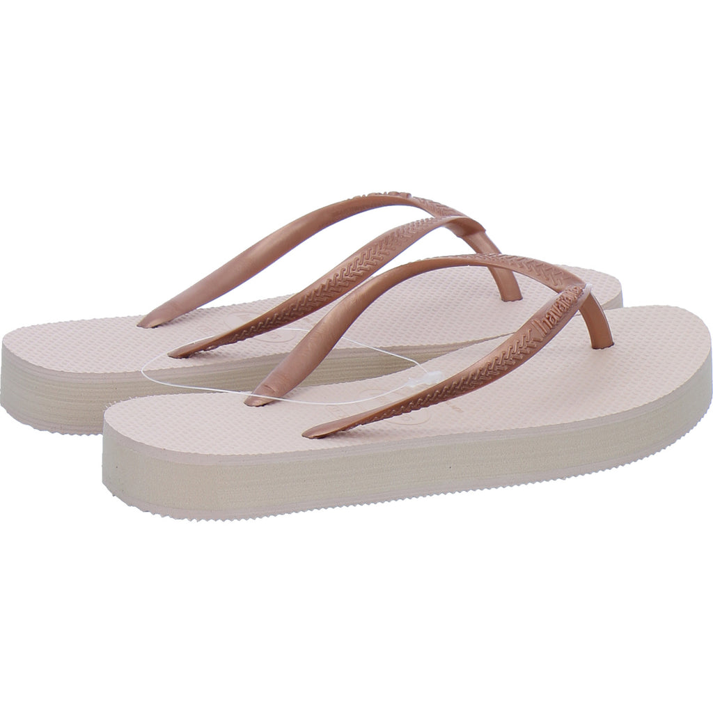 Havaianas Damen Damen Slim Flatform Rosa