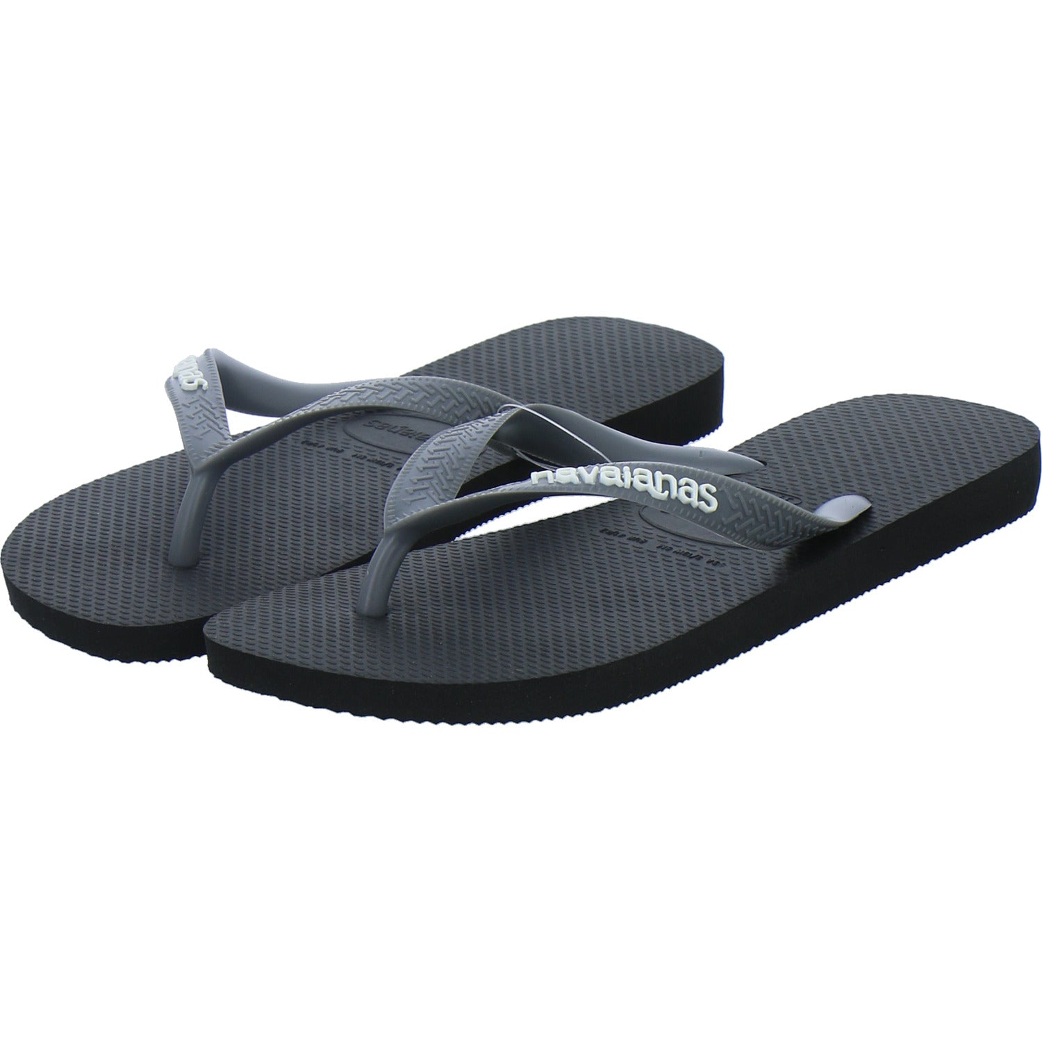Havaianas Damen Damen Top Logo Anthrazit
