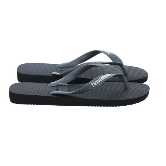 Havaianas Damen Damen Top Logo Anthrazit