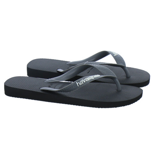 Havaianas Damen Damen Top Logo Anthrazit