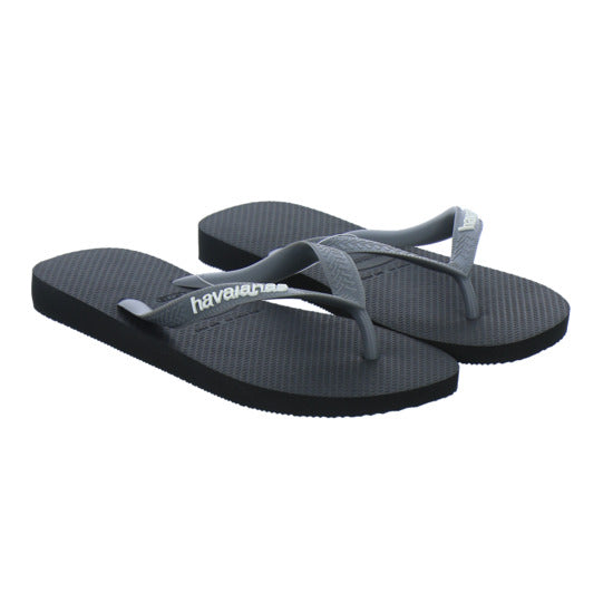 Havaianas Damen Damen Top Logo Anthrazit