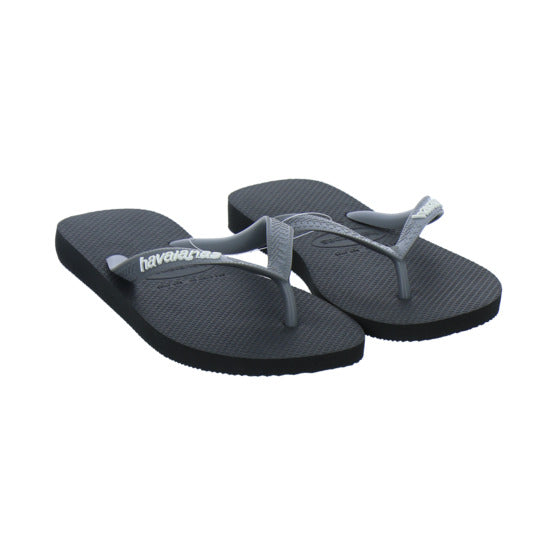 Havaianas Damen Damen Top Logo Anthrazit