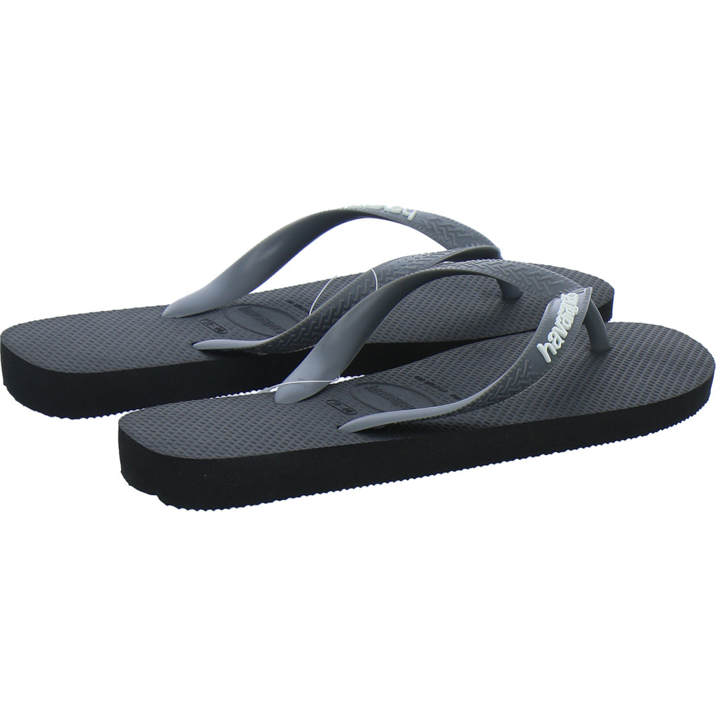 Havaianas Damen Damen Top Logo Anthrazit