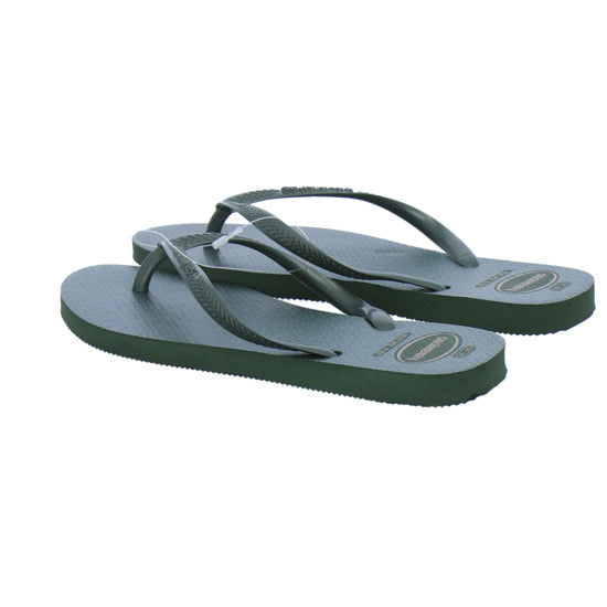 Havaianas Damen Damen Slim Gloss oliv