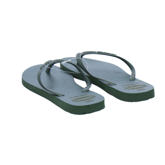 Havaianas Damen Damen Slim Gloss oliv
