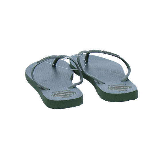 Havaianas Damen Damen Slim Gloss oliv