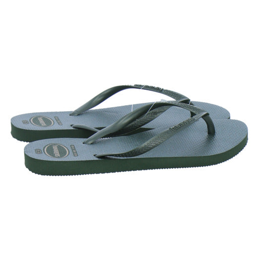 Havaianas Damen Damen Slim Gloss oliv