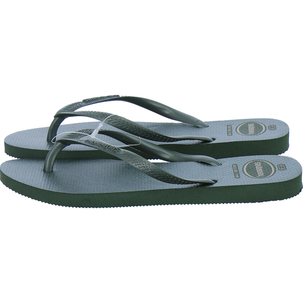 Havaianas Damen Damen Slim Gloss oliv