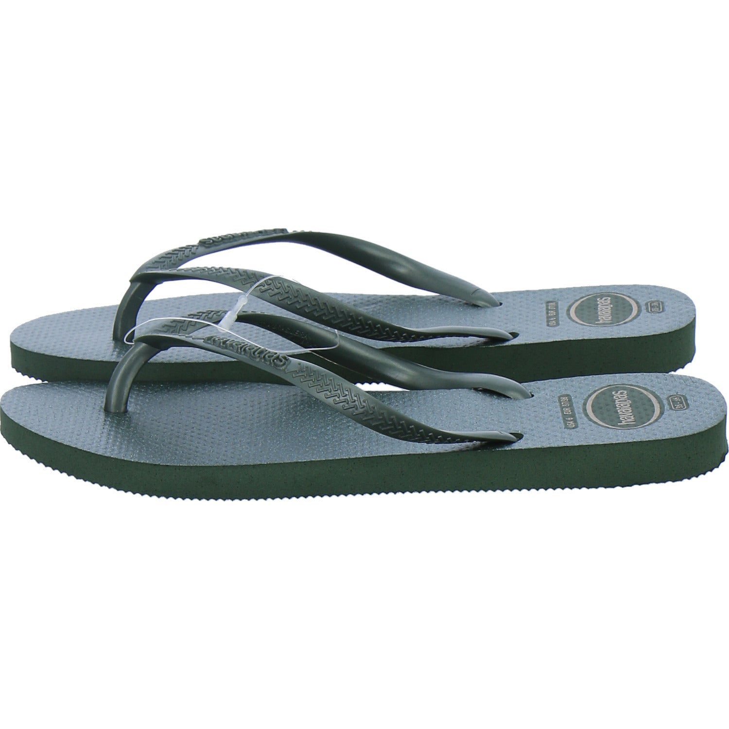 Havaianas Damen Damen Slim Gloss oliv