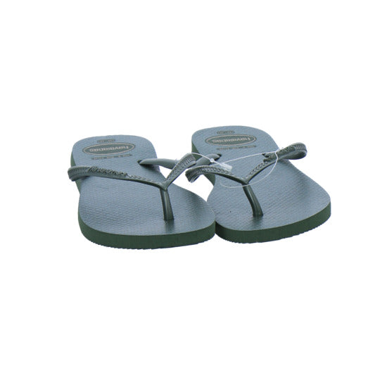 Havaianas Damen Damen Slim Gloss oliv