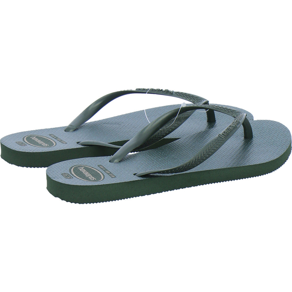 Havaianas Damen Damen Slim Gloss oliv