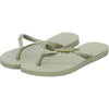 Havaianas Damen Damen Slim Glitter Gold