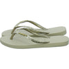 Havaianas Damen Damen Slim Glitter Gold