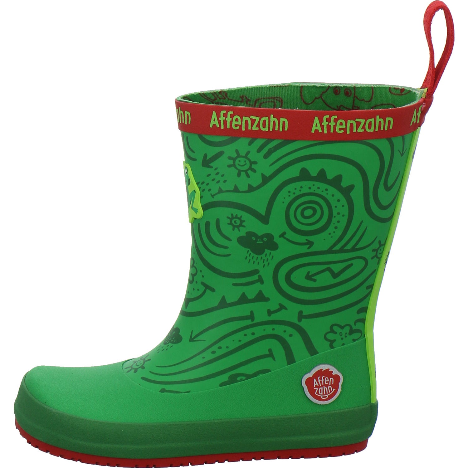 Affenzahn Damen Unisex - Kinder Vegan Plashy grün