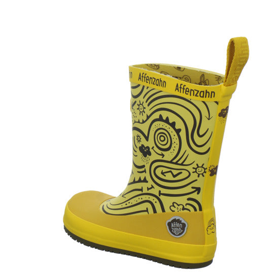 Affenzahn Damen Unisex - Kinder Vegan Plashy Gelb