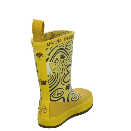 Affenzahn Damen Unisex - Kinder Vegan Plashy Gelb