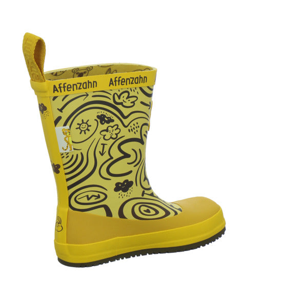 Affenzahn Damen Unisex - Kinder Vegan Plashy Gelb