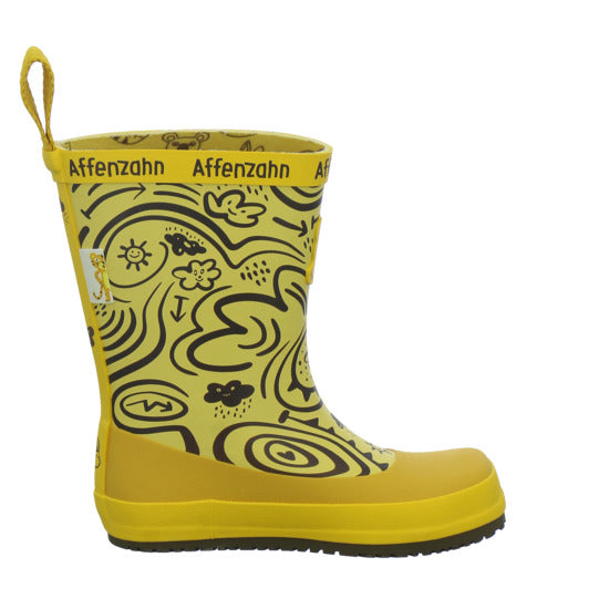 Affenzahn Damen Unisex - Kinder Vegan Plashy Gelb