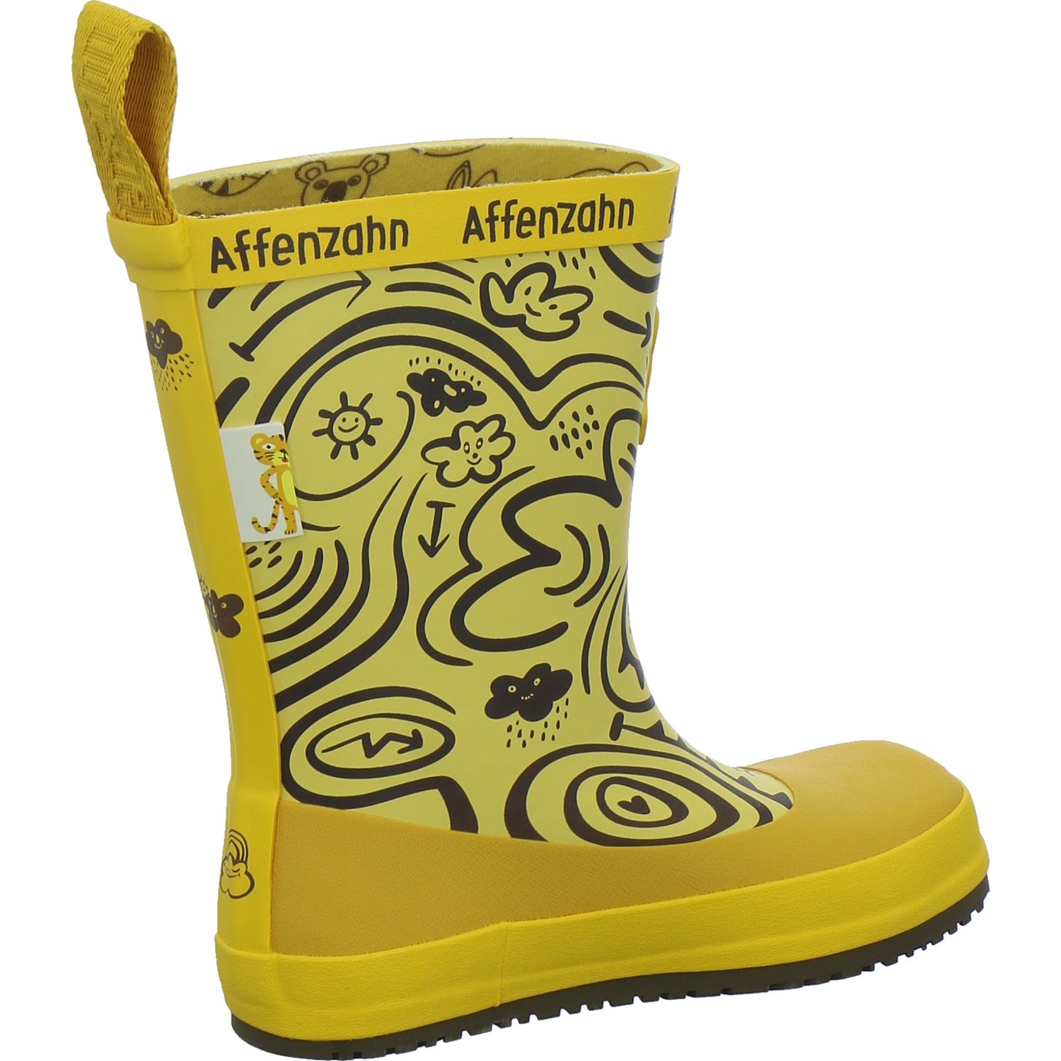 Affenzahn Damen Unisex - Kinder Vegan Plashy Gelb