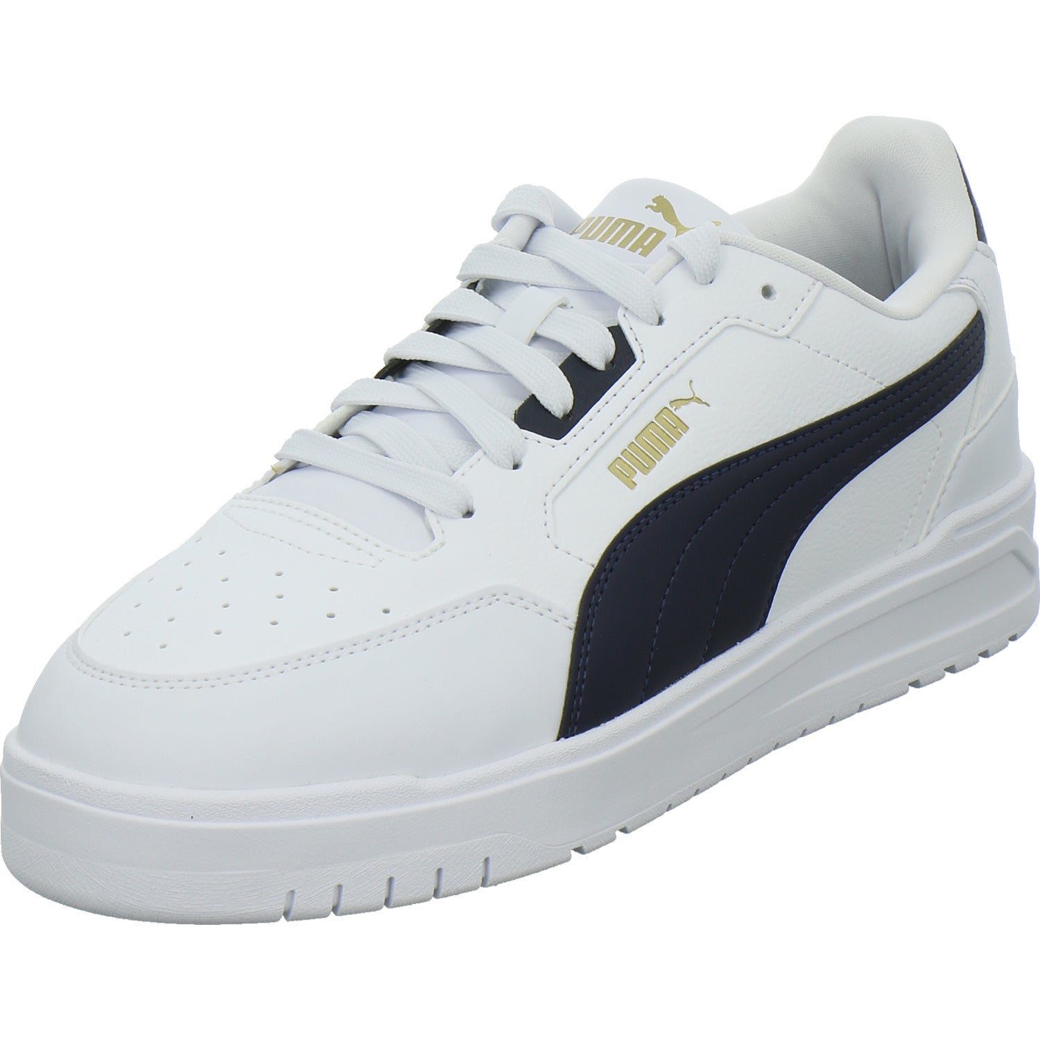 PUMA Turnschuhe Herren Shuffle Downtown Weiß-kombi